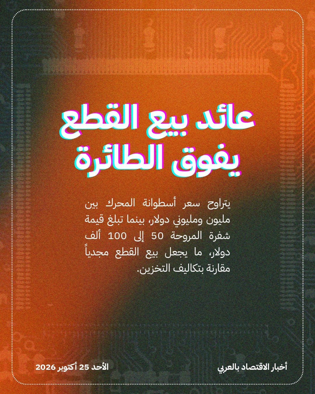 تفكيك طائرات حديثة مبكراً لبيع محركاتها الثمينة — الشريحة 3