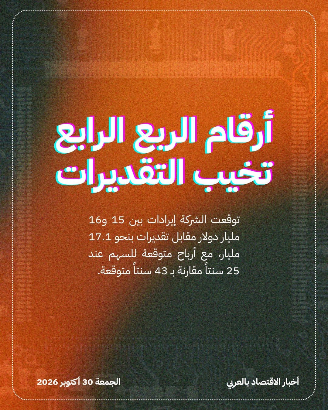 توقعات ضعيفة لسوق الحواسيب تهبط بسهم Intel — الشريحة 2